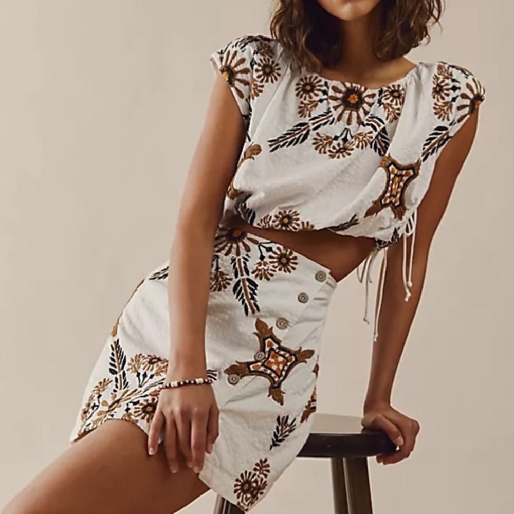 NWT Free People Sardinia Sun Mini Size 4